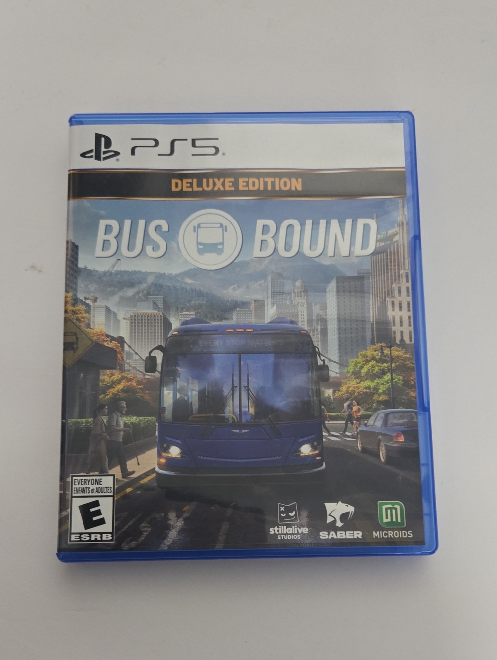 PS5 Bus Bound Deluxe Edition - Blue Case